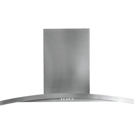 GE Profile - Designer 36" Convertible Range Hood - Stainless steel