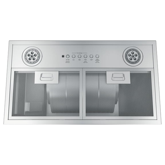 GE UVC7300SLSS 30 inch Stainless Custom Hood Insert