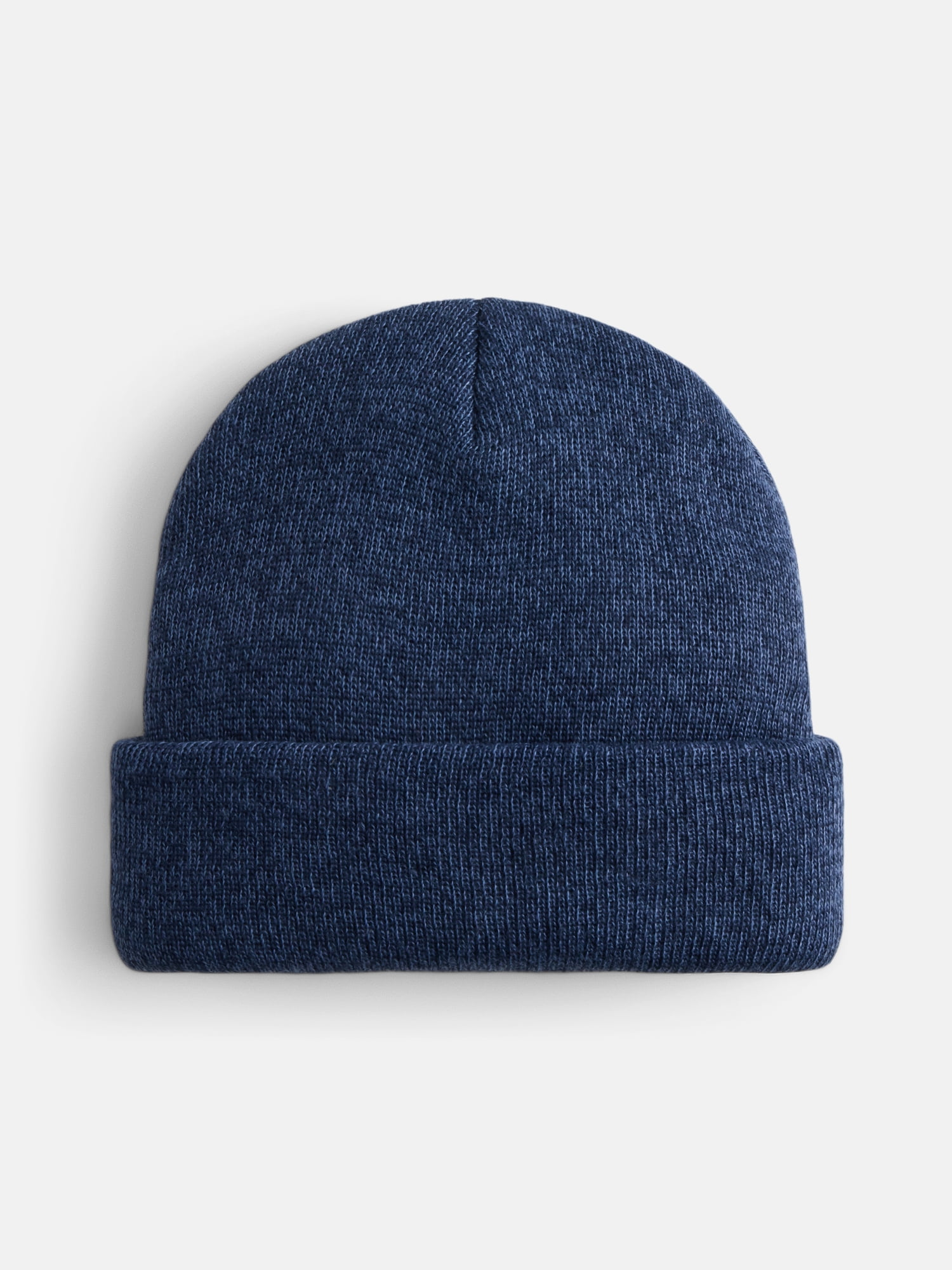 George Men's Knit Cuffed Beanie Hat, Navy