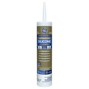 GE Advanced Silicone Window & Door Sealant, 1, Clear 10.1 oz Cartridge