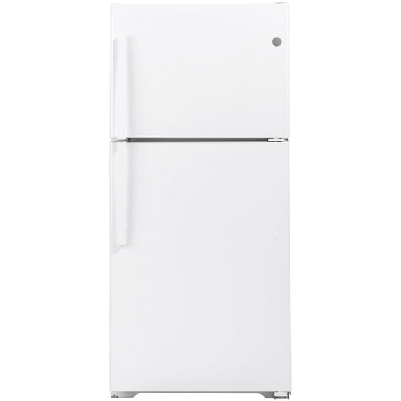 GE Appliances 19.11 cu ft Total Capacity Top Freezer Refrigerator, White