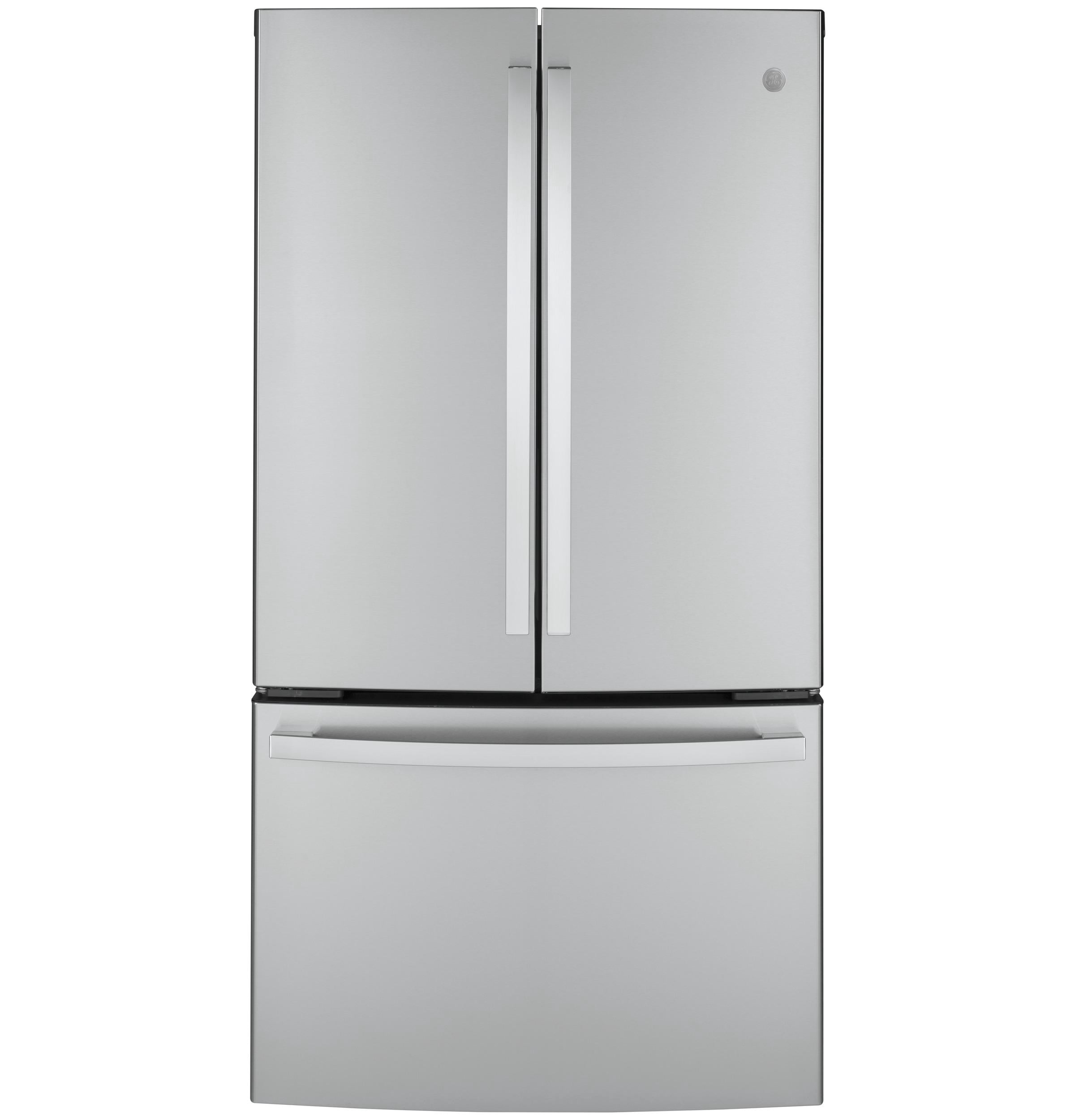 GE Appliances 23.1 cu Ft. Fingerprint Resistant Counter-Depth French-Door Refrigerator