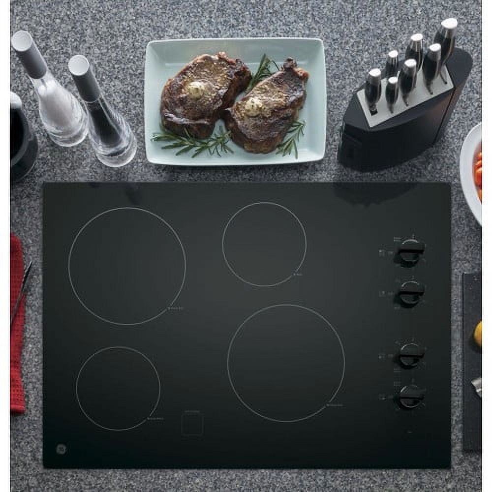 GE® Appliances 30" BuiltIn Knob Control Electric Cooktop model