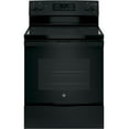 thumbnail image 1 of GE Appliances 30” Electric Cooking Range in Black, 1 of 5