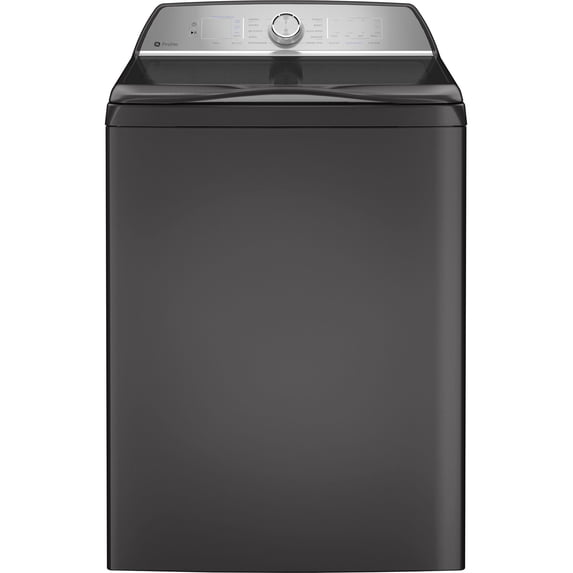 GE Appliances 4.9 cu ft White Top Load Washing Machine with Smarter WashTechnology and FlexDispense