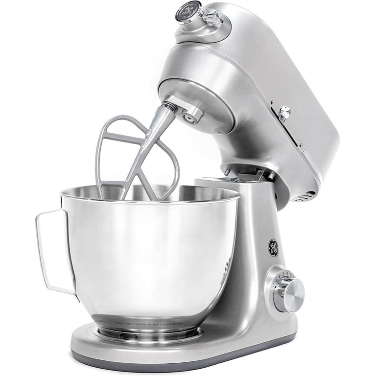 GE Tilt-Head Stand Mixer with 5.3qt Bowl & Kitchen Appliance GE Tilt-Head Stand Mixer with 5.3qt Bowl & Kitchen Appliance