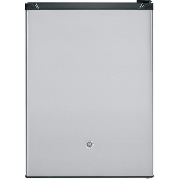 GE Appliances | 5.6 Cubic Foot RV Refrigerator | GCV06GSNSB | 12 Volt DC | Stainless Steel