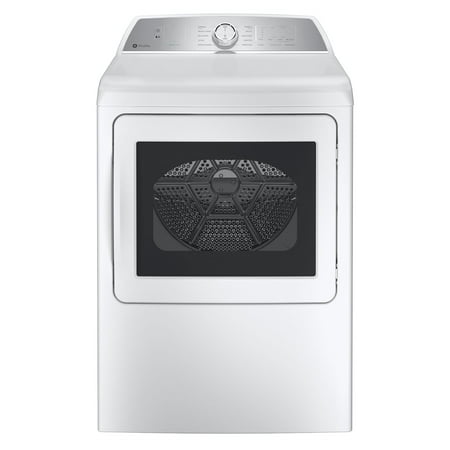 GE Profile - 7.4 Cu. Ft. Smart Electric Dryer with Sanitize Cycle and Sensor Dry - White