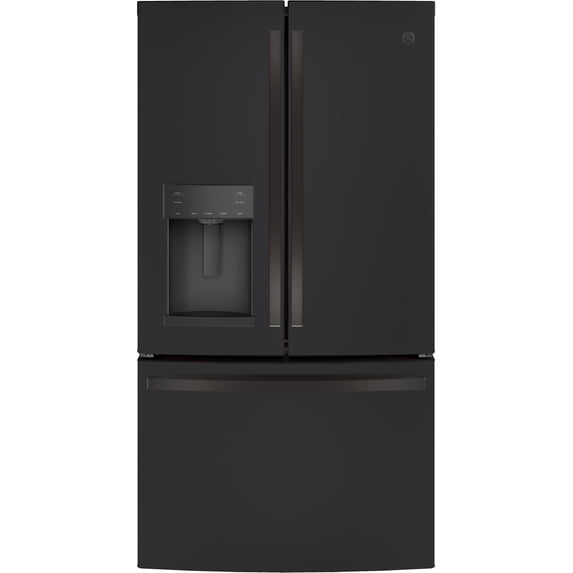 GE Appliances Energy Star 27.7 cu Ft. Freestanding French-Door Refrigerator 385 lb