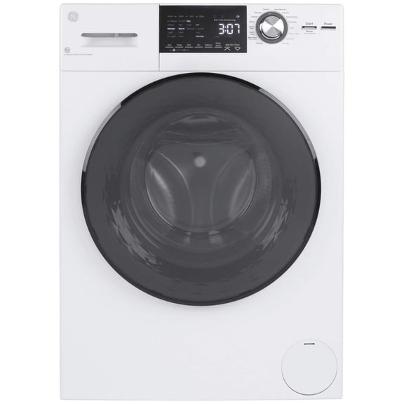 GE Appliances | Front Load Washer/Condenser Dryer Combo | GFQ14ESSNWW | 24" | 2.4 cu. ft.