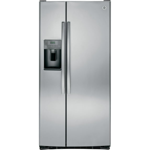 GE GSS23GSKSS 23 Cu. Ft. Stainless Side-by-Side Refrigerator