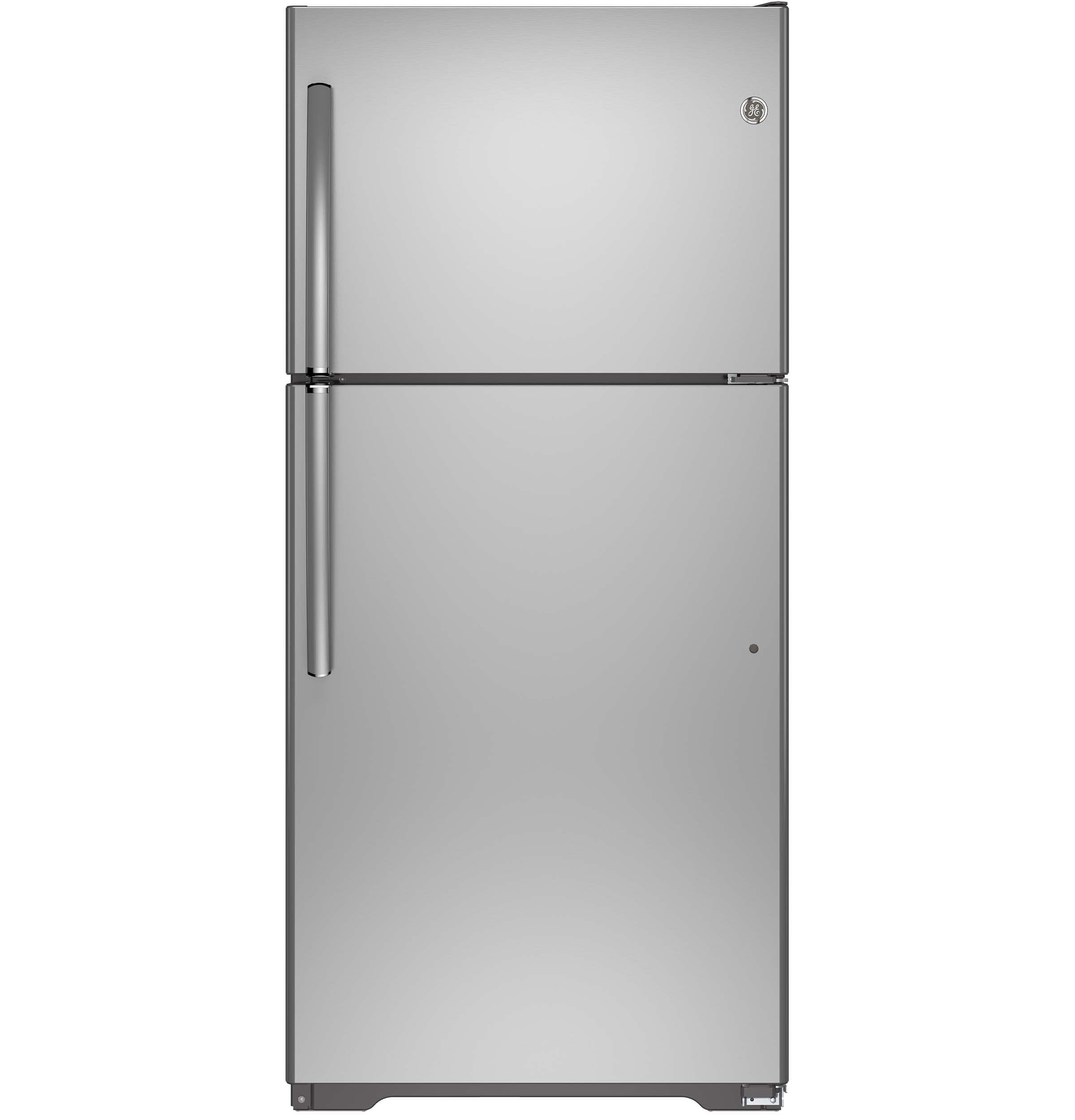 GE GTE18ISHSS 18 Cu Ft Stainless Top Freezer Refrigerator Walmart ge-gte18ishss-18-cu-ft-stainless-top-freezer-refrigerator-walmart