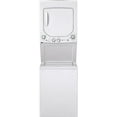 thumbnail image 1 of GE GUD24ESSMWW 24 inch White Electric Washer/Dryer Stacked Laundry Center, 1 of 4