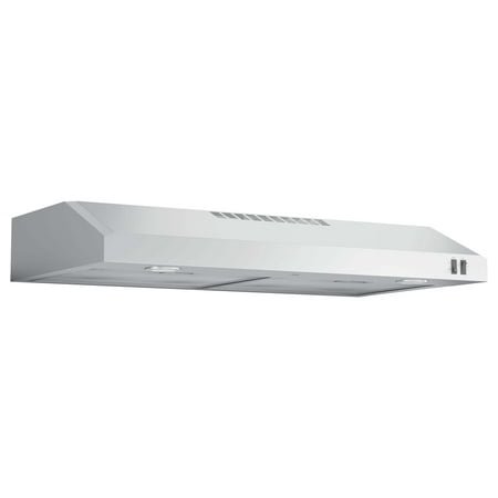 GE - 36" Convertible Range Hood - Stainless steel