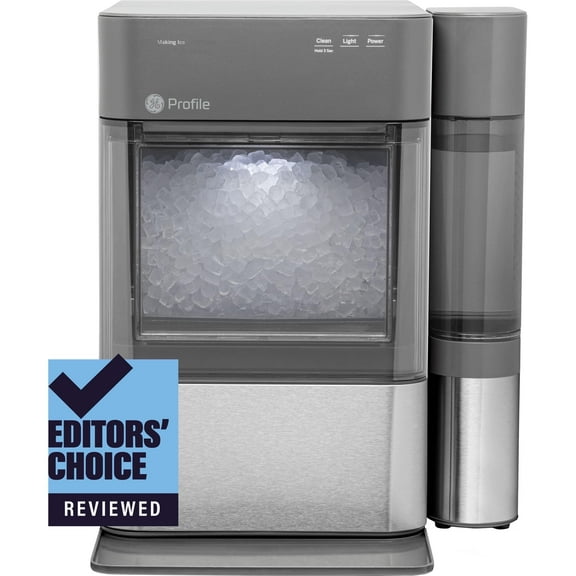 GE Appliances Opal 2.0 Countertop Nugget Ice Maker with Side Tank, 120V, 48 oz