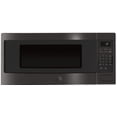 thumbnail image 1 of GE - PEM31BMTS -Profile 1.1 cu. ft. Countertop Microwave in Black Stainless Steel with Sensor Cooking, Fingerprint Resistant, 1 of 6