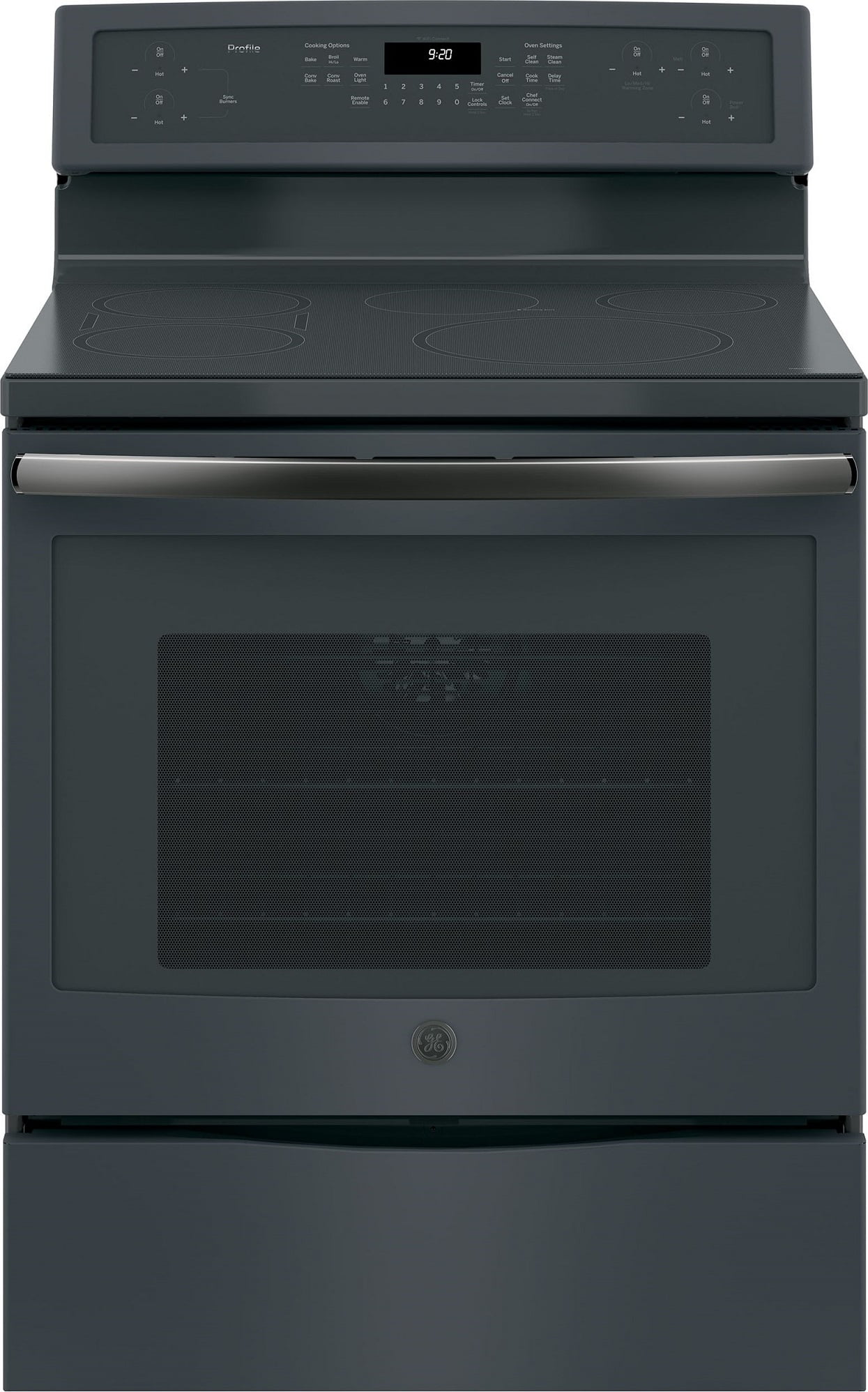 GE PHB920FJDS 30 Inch Smart Freestanding Electric Convection Range with Induction