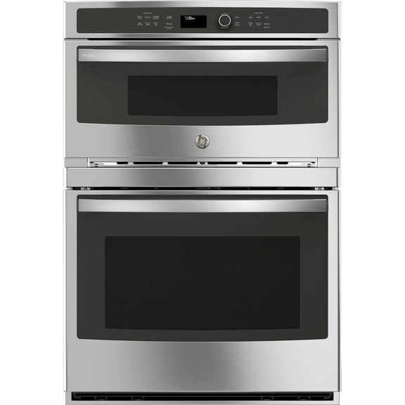 GE Appliances PT7800SHSS 30 Inch Electric Double Wall Oven/Microwave Combo Stainless Steel