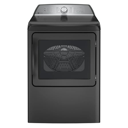 Ge Profile Ptd60ebr 27" Wide 7.4 Cu. Ft. Energy Star Rated Electric Dryer - Diamond Gray