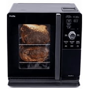 GE Appliances Profile Wood Pellet Food Smoker with Active Smoke Filtration and Precision Smoke Control