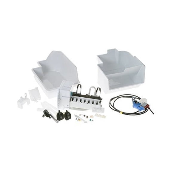 GE Appliances Refrigerator Freezer Icemaker Kit IM6D, white standard size for top or bottom freezer