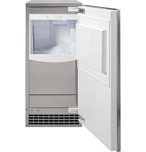 GE UNC15NJII 15 Inch Freestanding or Built-In Ice Maker