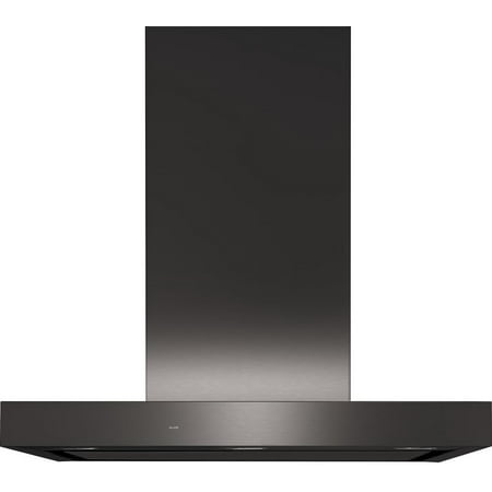 GE - 30" Convertible Range Hood - Black stainless steel