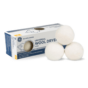 GE Appliances Universal Wool Dryer Balls, 3 Count, 1 Pack, WX02X30937