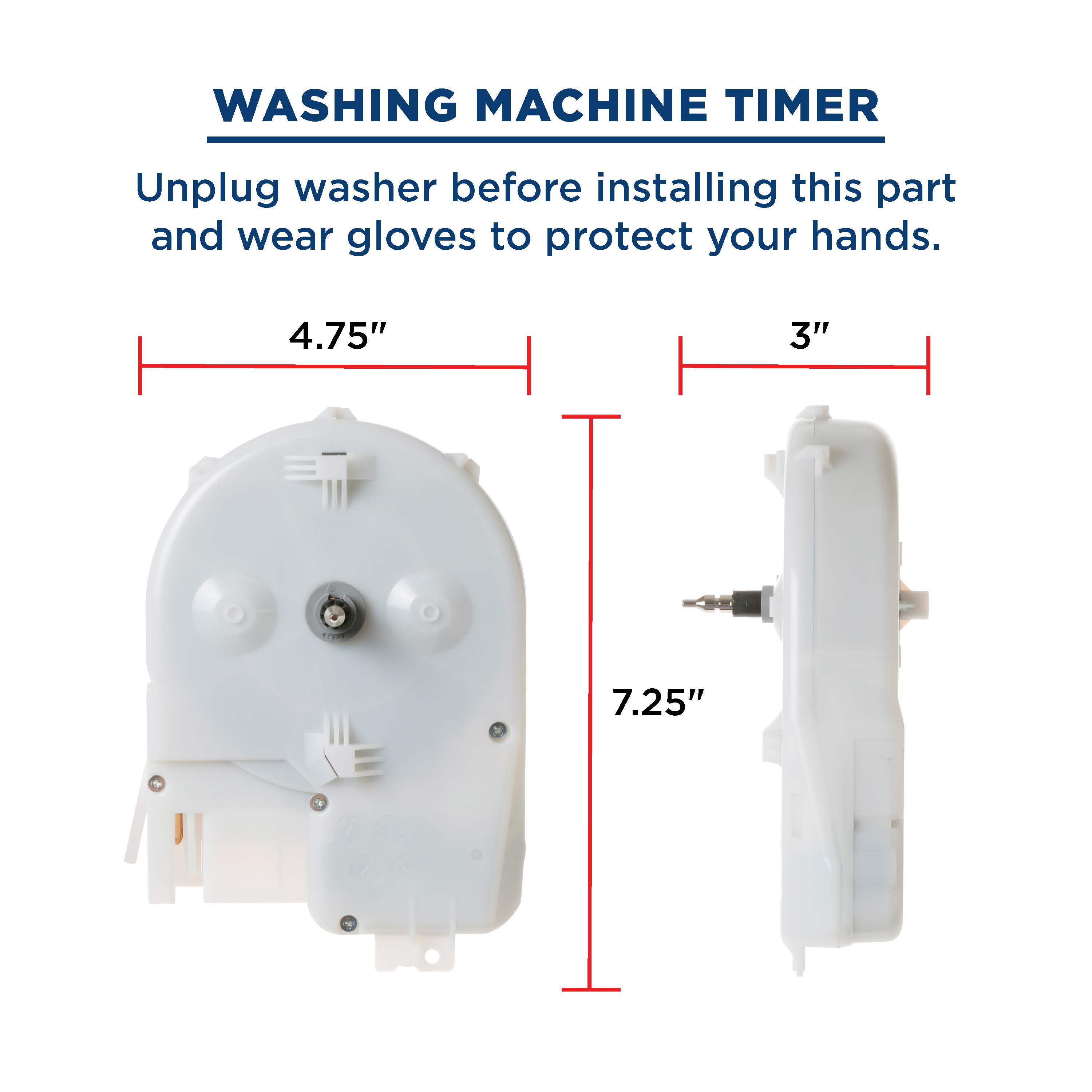 Genuine GE Washer Timer WH45X22698 - OEM Replacement Part