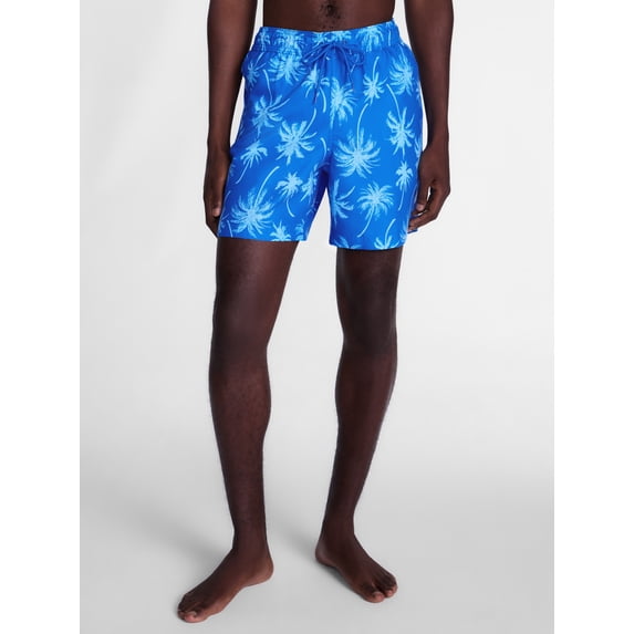 George Men's and Big Men's Swim Shorts, 6" Inseam, Sizes S-3XL