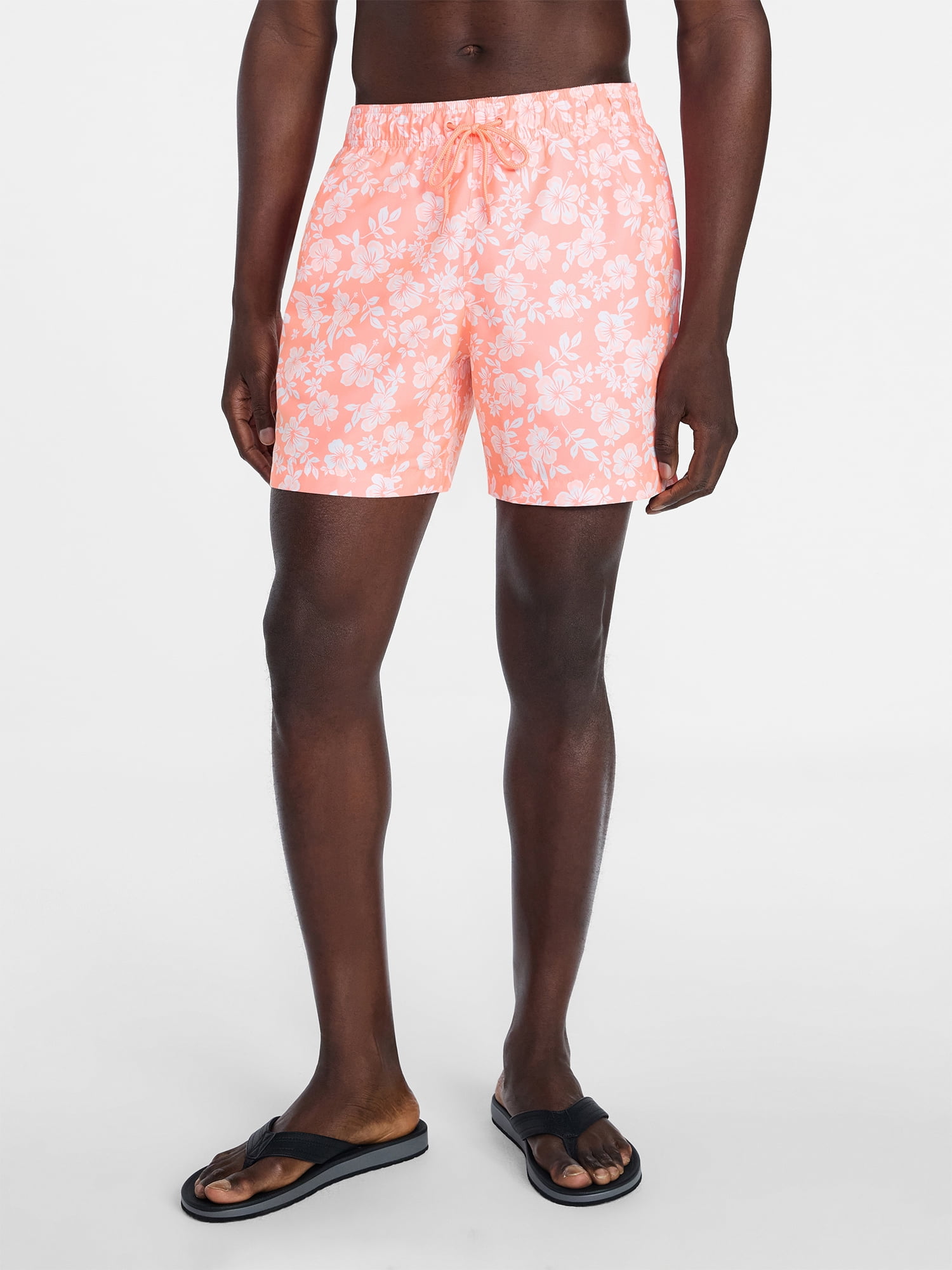 George Men's and Big Men's Swim Shorts, 6" Inseam, Sizes S-3XL
