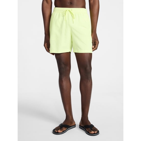 George Men's and Big Men's Swim Trunks, 6" Inseam, Sizes S-5XL