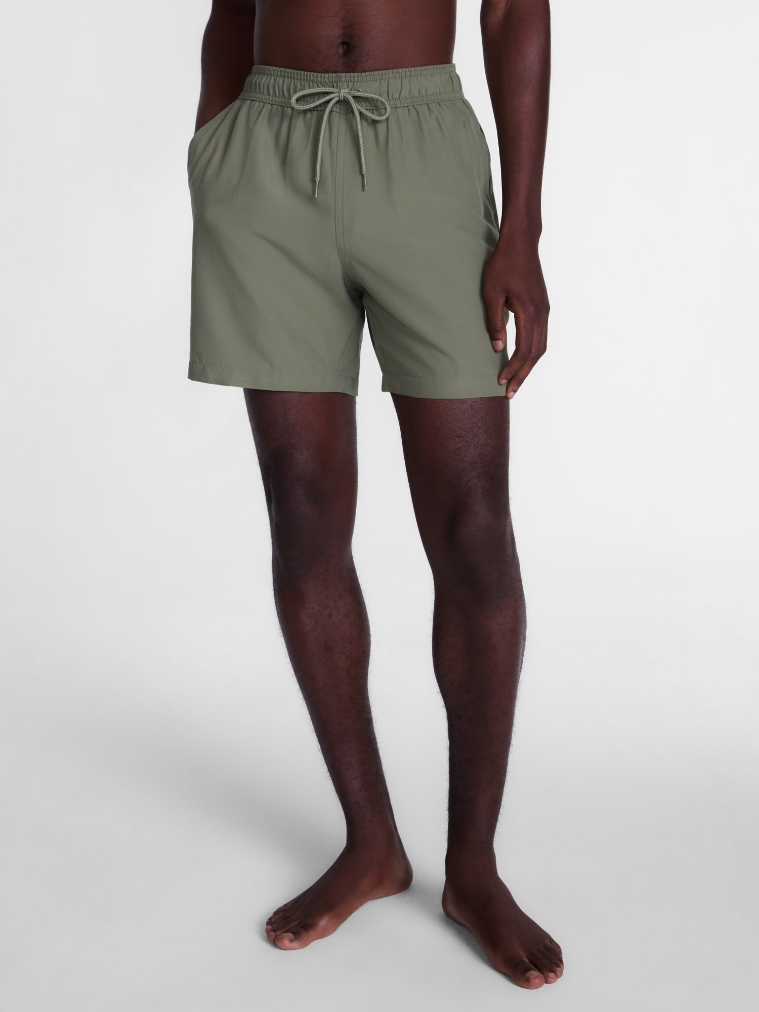 Men's and Big Men's Swim Shorts, 6" Inseam, Sizes S-3XL