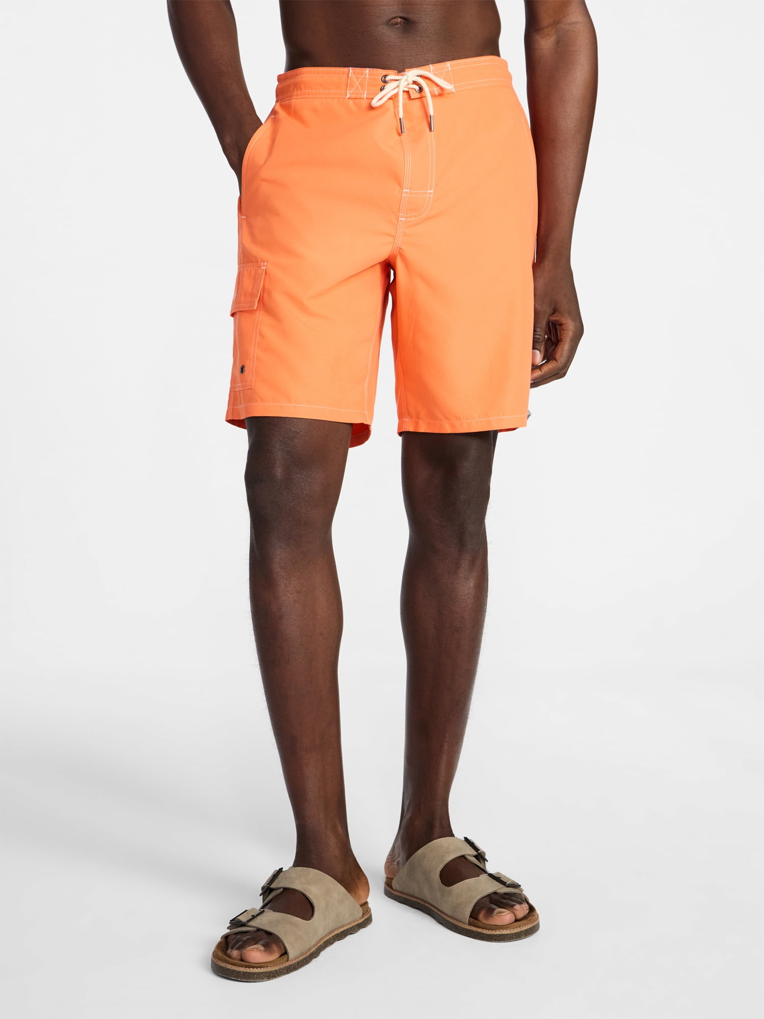 George Men's and Big Men's Cargo E Board Swim Shorts, Sizes S-3XL