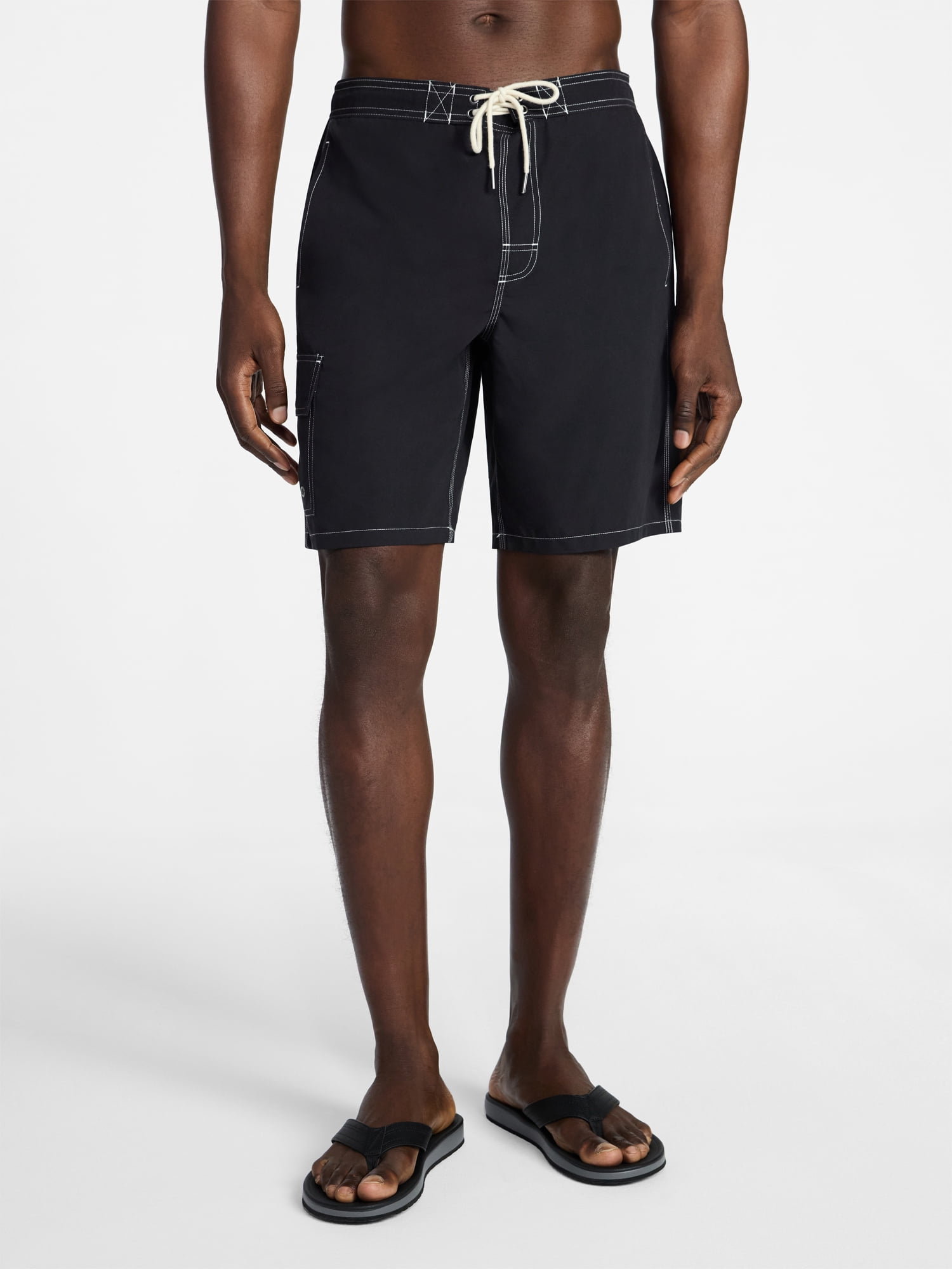 George Men's and Big Men's Cargo E Board Swim Shorts, Sizes S-3XL