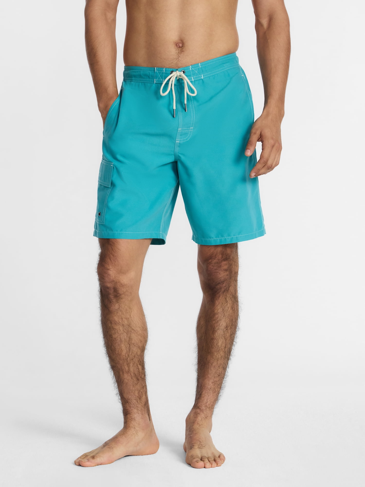 George Men's and Big Men's Cargo E Board Swim Shorts, Sizes S-3XL