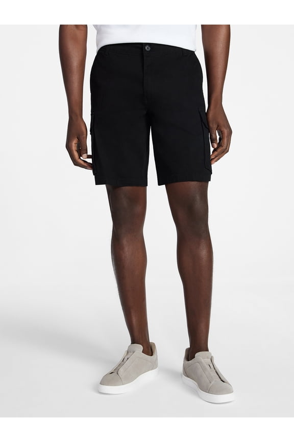 Men's and Big Men's Cargo Shorts, 10" Inseam, Sizes 28-54