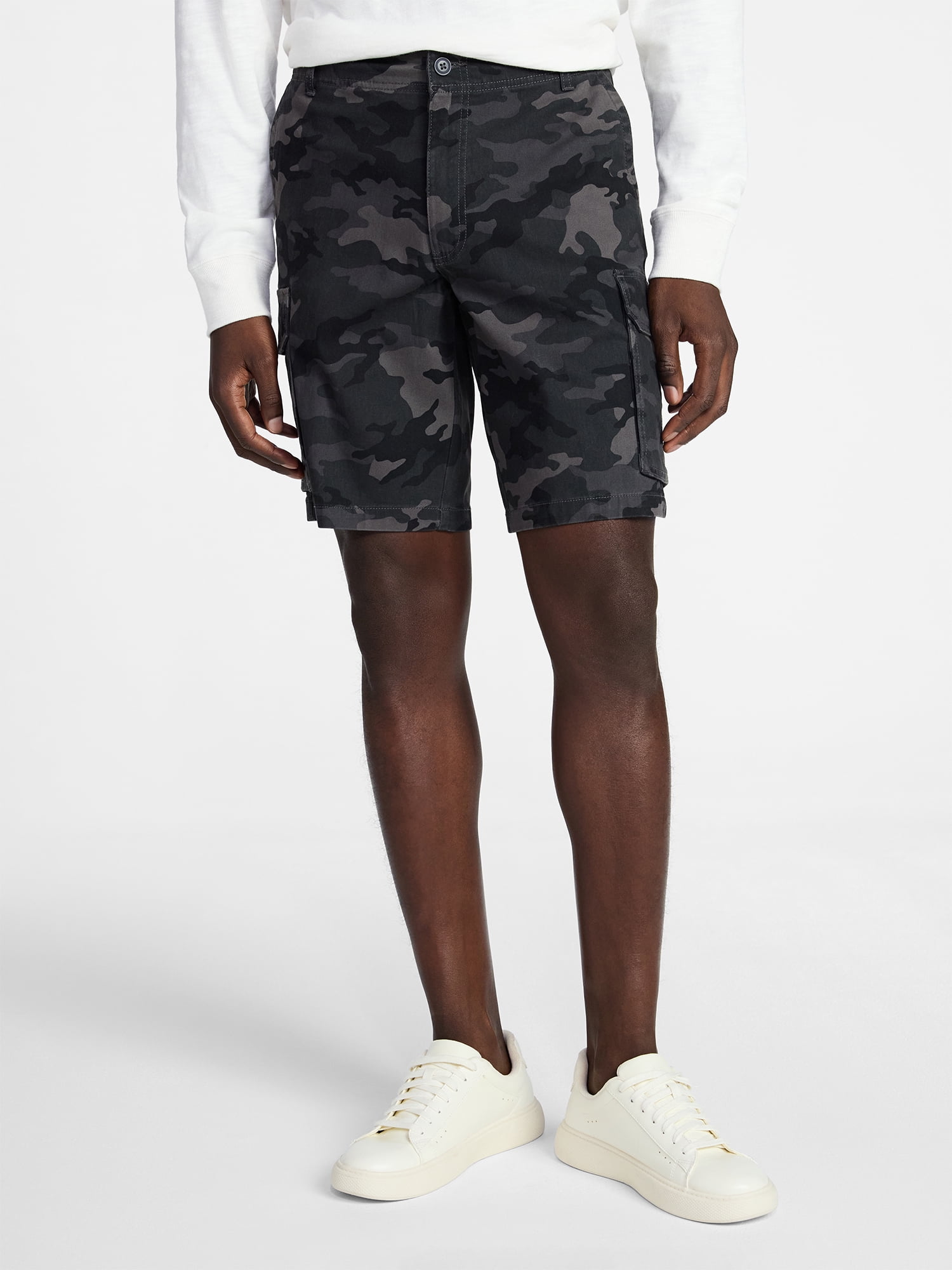 George Men's & Big Men's Relaxed Fit Cargo Shorts, 10" Inseam, Sizes 30-46