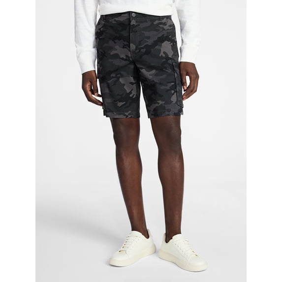 George Men's & Big Men's Relaxed Fit Cargo Shorts, 10" Inseam, Sizes 30-46