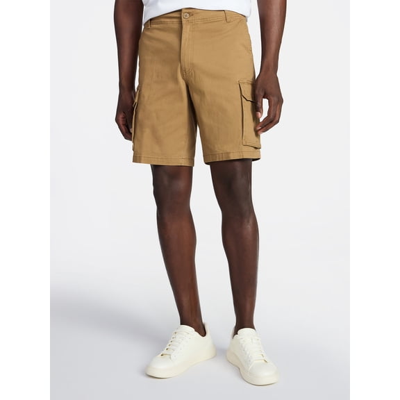 George Men's & Big Men's Relaxed Fit Cargo Shorts, 10" Inseam, Sizes 30-46