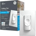 thumbnail image 1 of GE CYNC Smart Ceiling Fan Switch, Neutral Wire Required, Fan Speed Control, Works with Alexa and Google Assistant, 1 of 14