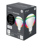 GE CYNC Smart LED Indoor BR30 Floodlight Bulb, Full Color, 180 Degree Beam Spread