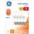 GE Classic LED Light Bulbs, 40 Watts, Soft White, A19 Bulbs, Medium Base, Frosted Finish, 13yr