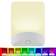 thumbnail image 1 of GE Color-Changing LED Night Light, Dusk to Dawn, White, 42247, 1 of 6
