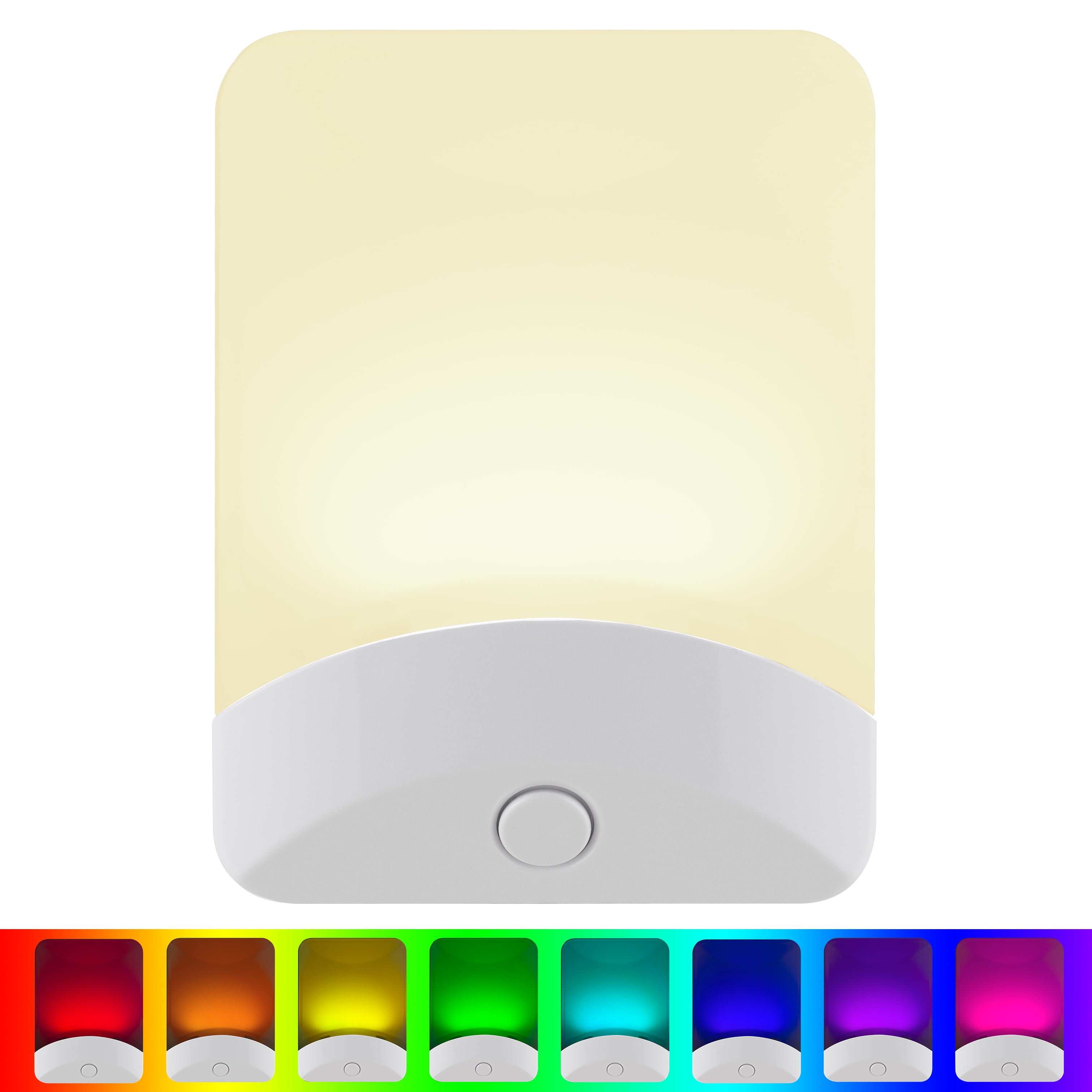 White LED Color-Changing Automatic Night Light