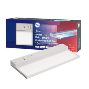 GE Cync Reveal Smart LED Under Cabinet Light Fixture, Color Changing Kitchen Light, 12in
