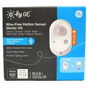 GE Cync Smart Wire-Free Switch & Smart Direct Connect Dimmable Soft White A19 Bulb Kit, 93129088