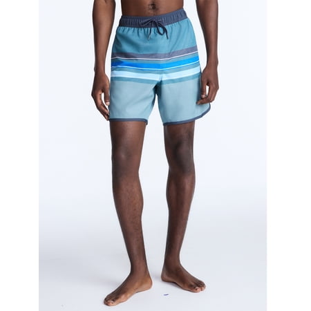 George Men's Dolphin Hem Shorts, 7" Inseam, Sizes S-3XL
