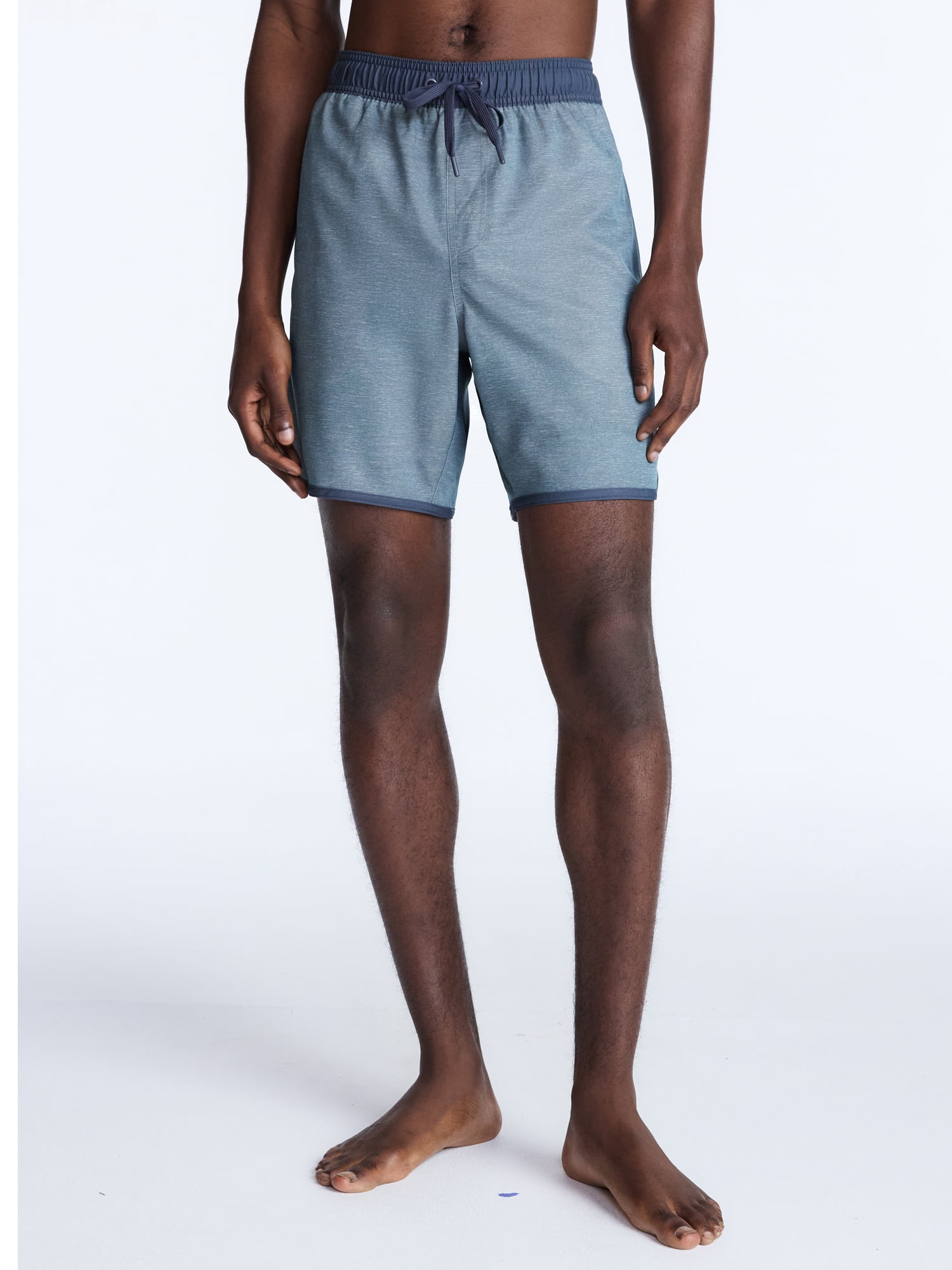 George Men's Dolphin Hem Shorts, 7" Inseam, Sizes S-3XL