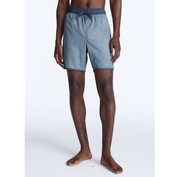 George Men's Dolphin Hem Shorts, 7" Inseam, Sizes S-3XL